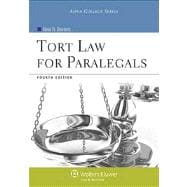 Tort Law for Paralegals 9781454808725