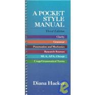 A Pocket Style Manual 9780312258726