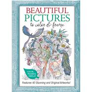 Beautiful Pictures to Color and Frame 9780764168727