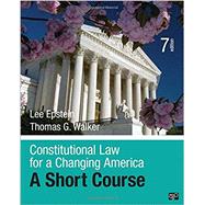 Constitutional Law for a Changing America 9781506348735