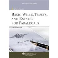 Basic Wills, Trusts, and Estates for Paralegals 9780735598737