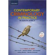Contemporary Criminology in South Africa 9780199078738