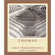 Thomas' Calculus, Early Transcendentals, Media Upgrade, Part One 9780321498748