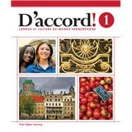D'accord! Level 1 (text + supersite code) 9781618578754