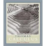 Thomas' Calculus, Media Upgrade, Part One (Single Variable) 9780321498755