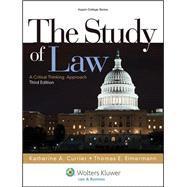 The Study of Law: A Critical Thinking Approach 9781454808756