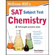 McGraw-Hill's SAT Subject Test Chemistry, 3rd Edition 9780071768757