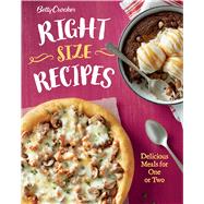Betty Crocker Right-size Recipes 9781328588760