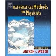 Mathematical Methods for Physicists 9780120598762