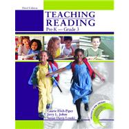 Teaching Reading Pre-K To Grade 3 W/ CD-Rom 9780757538766