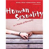 human sexuality in a world of diversity, fifth canadian edition 9780205968770