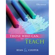 Cengage Advantage Books: Those Who Can, Teach 9780840028778