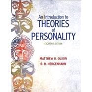 An Introduction to Theories of Personality 9780205798780