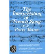 INTERPRETATION OF FRENCH SONG PA 9780393008784