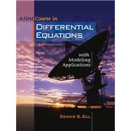 A First Course in Differential Equations with Modeling Applications (with CD-ROM and iLrn Tutorial) 9780534418786
