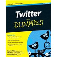 Twitter For Dummies 9780470768792