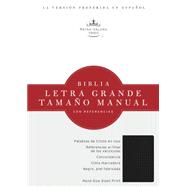 RVR 1960 Biblia Letra Grande Tamaño Manual, negro imitación piel 9781586408794