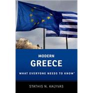 Modern Greece What Everyone Needs to Know® 9780199948796