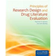 Principles of Research Design and Drug Literature Evaluation 9781284038798