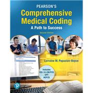 Pearson's Comprehensive Medical Coding 9780134818801