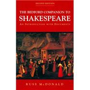 The Bedford Companion to Shakespeare An Introduction with Documents 9780312248802