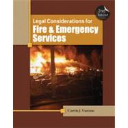 Legal Considerations for Fire and Emergency Services 9781111308803