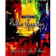 Mastering Public Speaking 9780205388820
