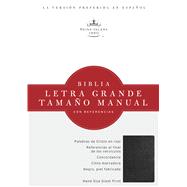 RVR 1960 Biblia Letra Grande Tamaño Manual, negro piel fabricada 9781586408831