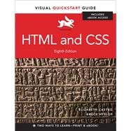 HTML and CSS Visual QuickStart Guide 9780321928832