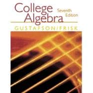 College Algebra 9780534378837