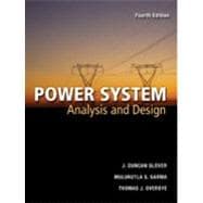 Power Systems Analysis and Design 9780534548841