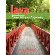 Java An Introduction to Problem Solving and Programming plus MyProgrammingLab with Pearson eText -- Access Card Package 9780132968843