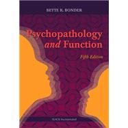 Psychopathology and Function 9781617118845