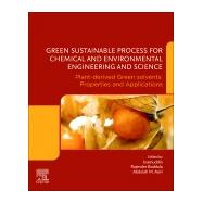 Green Sustainable Process for Chemical and Environmental Engineering and Science