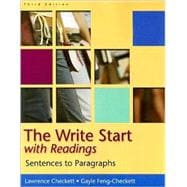 The Write Start: Sentences to Paragraphs, with Readings