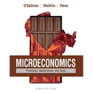 Microeconomics Principles, Applications, and Tools 9780134078878