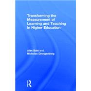 Transforming the Measurement of Learning and Teaching in Higher Education 9781138118881