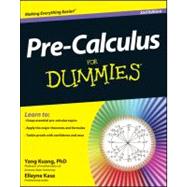 Pre-calculus for Dummies 9781118168882