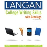 College Writing Skills with Readings, 8th Edition 9780077348885