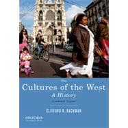 The Cultures of the West, Combined Volume A History 9780195388893