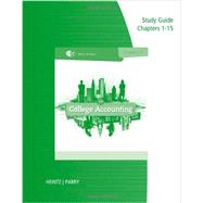 Study Guide and Working Papers, Chapters 1-9 and 10-15 for Heintz/Parry's College Accounting, 21st 9781285418896