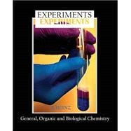Experiments: General, Organic, and Biological Chemistry 9781465218896