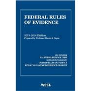 Capra's Federal Rules of Evidence, 2013-2014 with Evidence Map 9780314288905