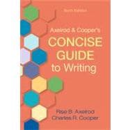 Axelrod and Cooper's Concise Guide to Writing 9780312668907
