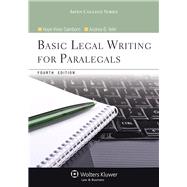 Basic Legal Writing for Paralegals 9781454808909