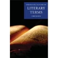 The Oxford Dictionary of Literary Terms