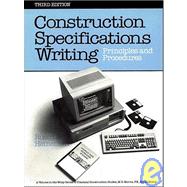 Construction Specifications Writing