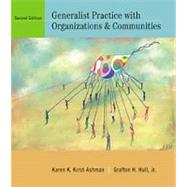 Generalist Practice With Organizations and Communities 9780534518929