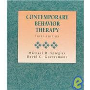 Contemporary Behavior Therapy