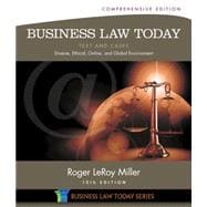 Business Law Today, Comprehensive 9781285428932